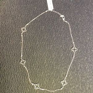 Brighton—Silver “Crystal Breeze” necklace